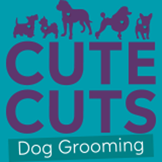 Cut Cuts Dog Grooming Logo